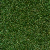 Close up of artificial grass for pets featuring a blend of brown and green grass strands